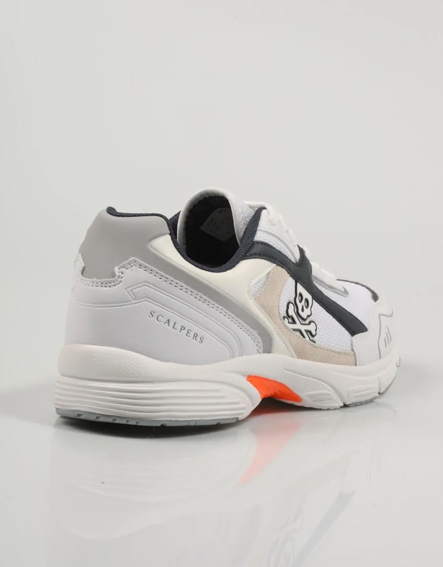 White SCALPERS Brave sneakers in 82084