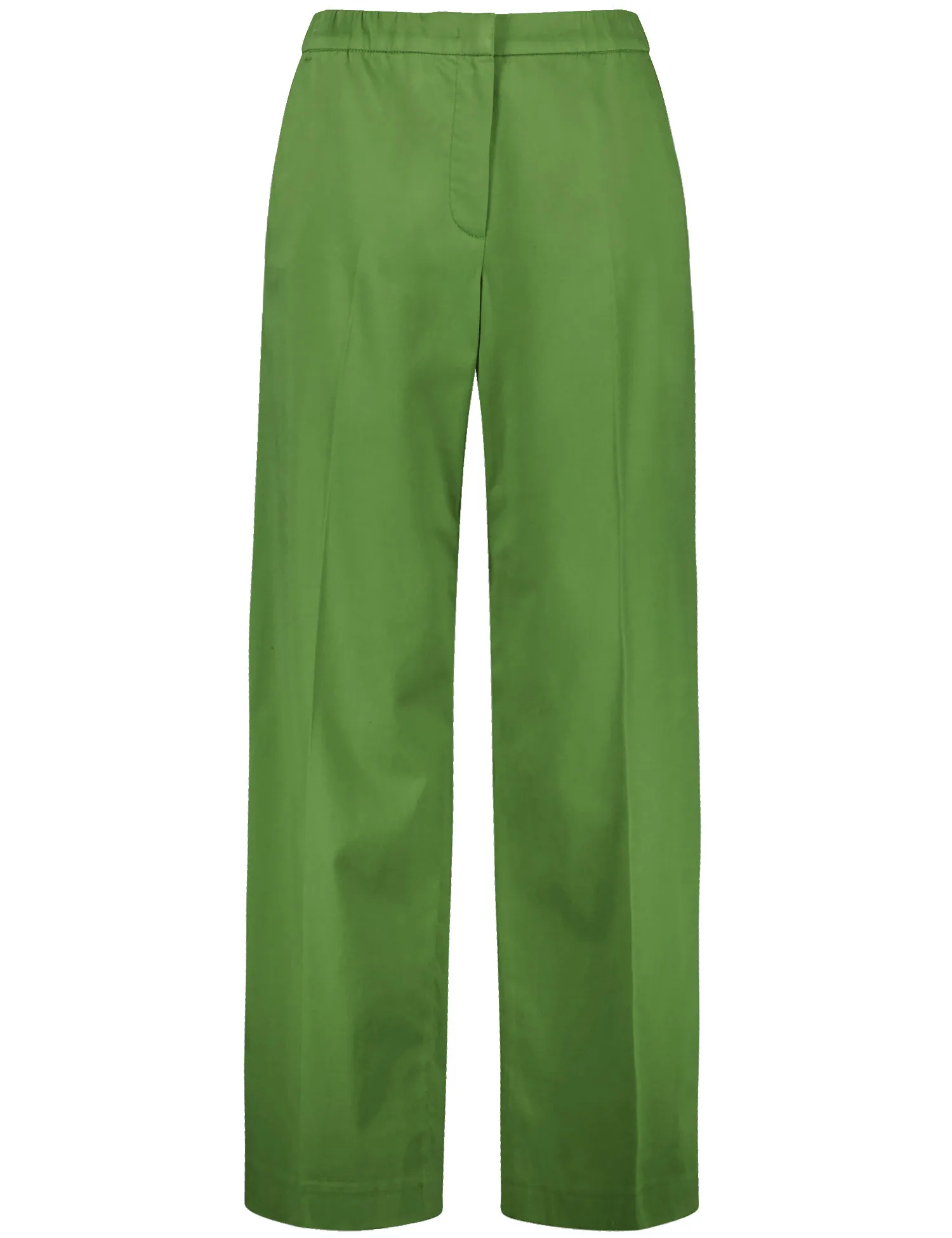 Wide trousers in stretch cotton, Carlotta