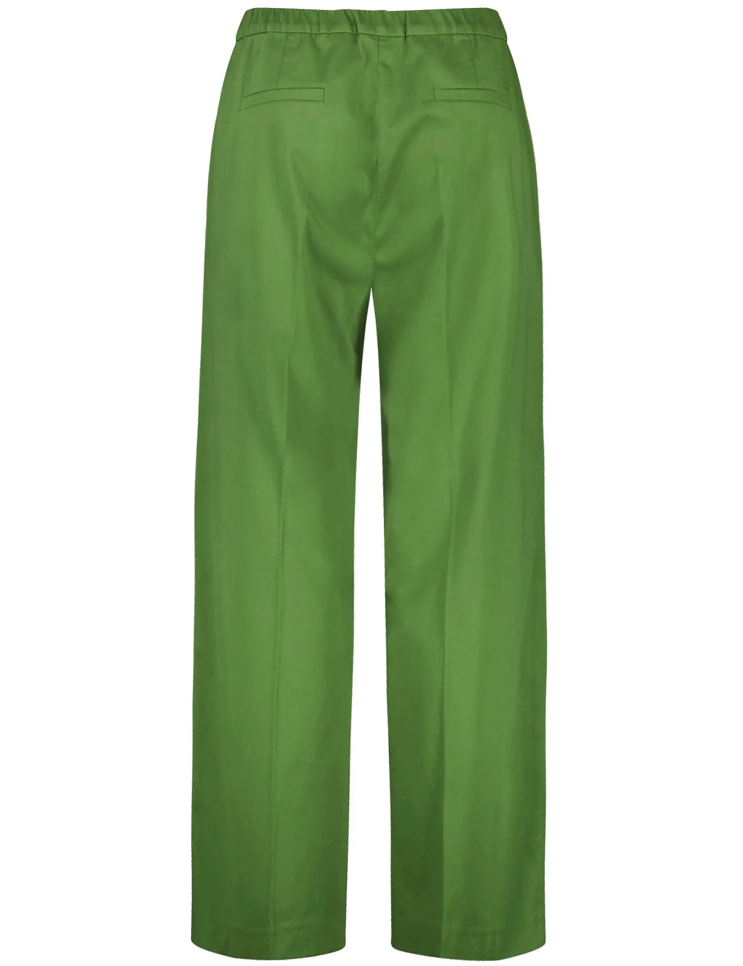 Wide trousers in stretch cotton, Carlotta