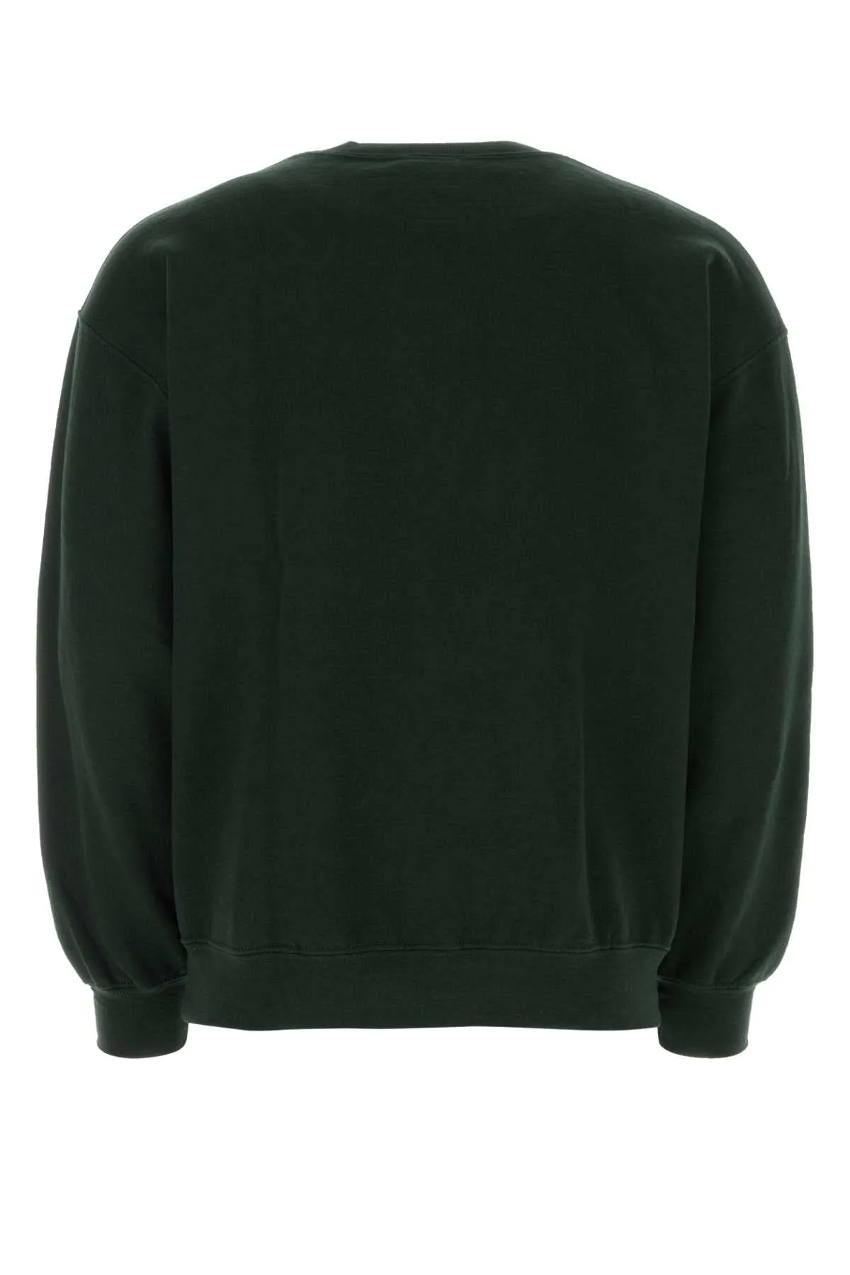 Wild Donkey Dark Green Cotton Blend Sweatshirt