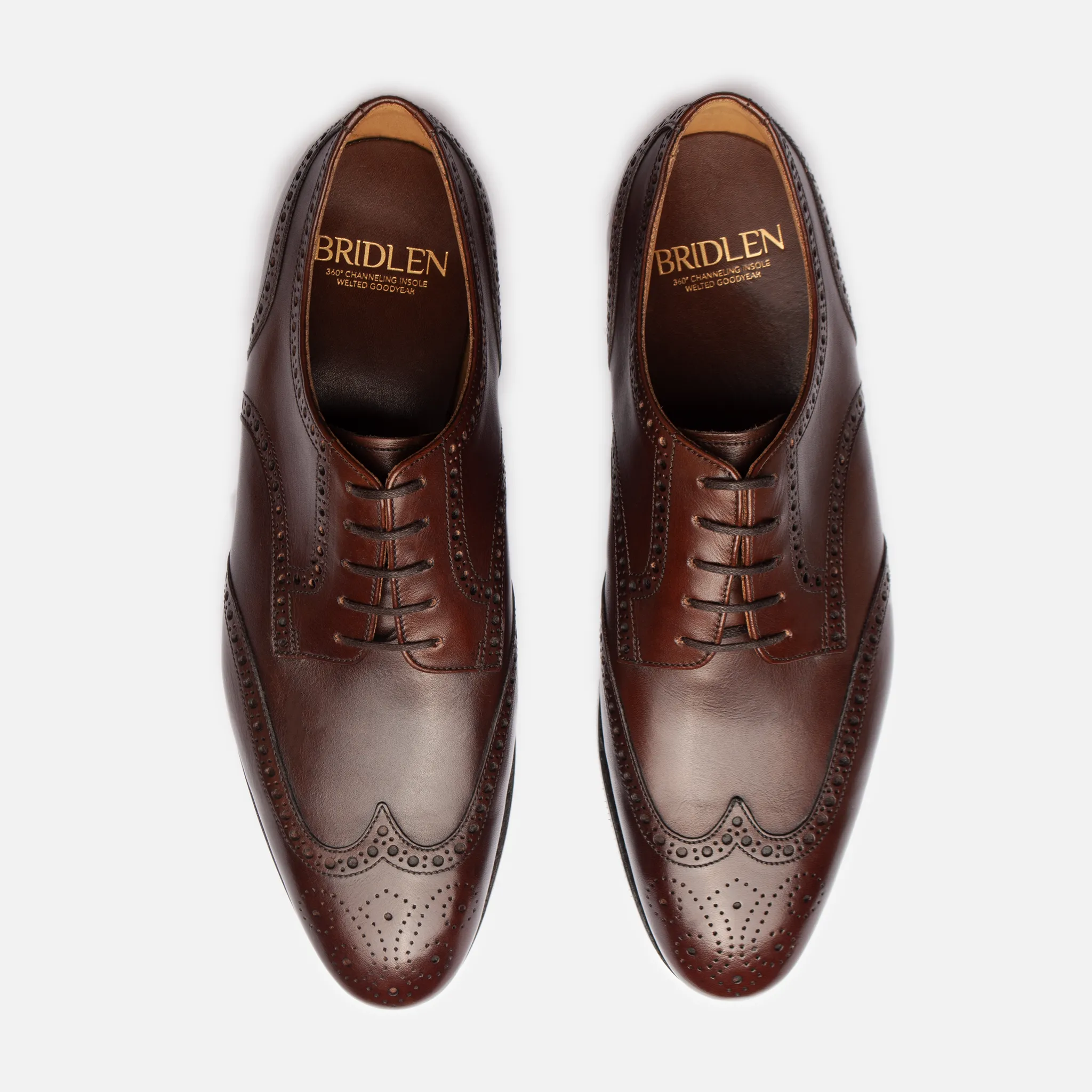 Wingtip Derby - Brown - Zip Last - RTW