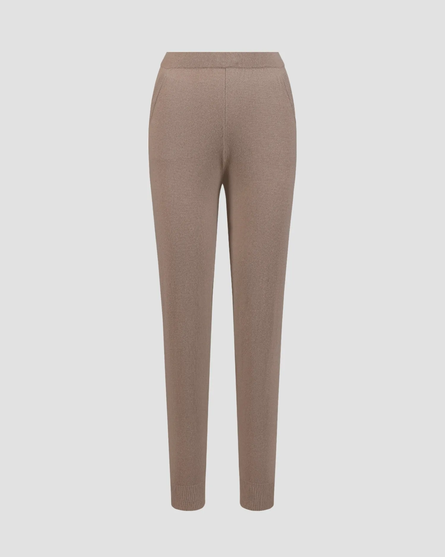 Women's brown cashmere trousers Allude 11117-85