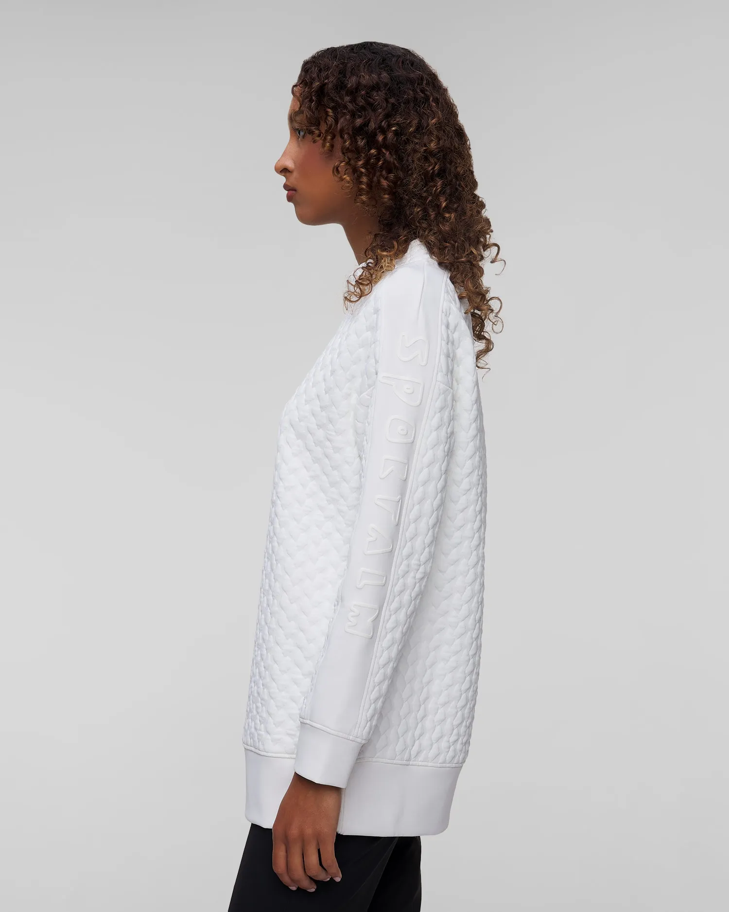 Women's white sweatshirt Sportalm 1854006740-2