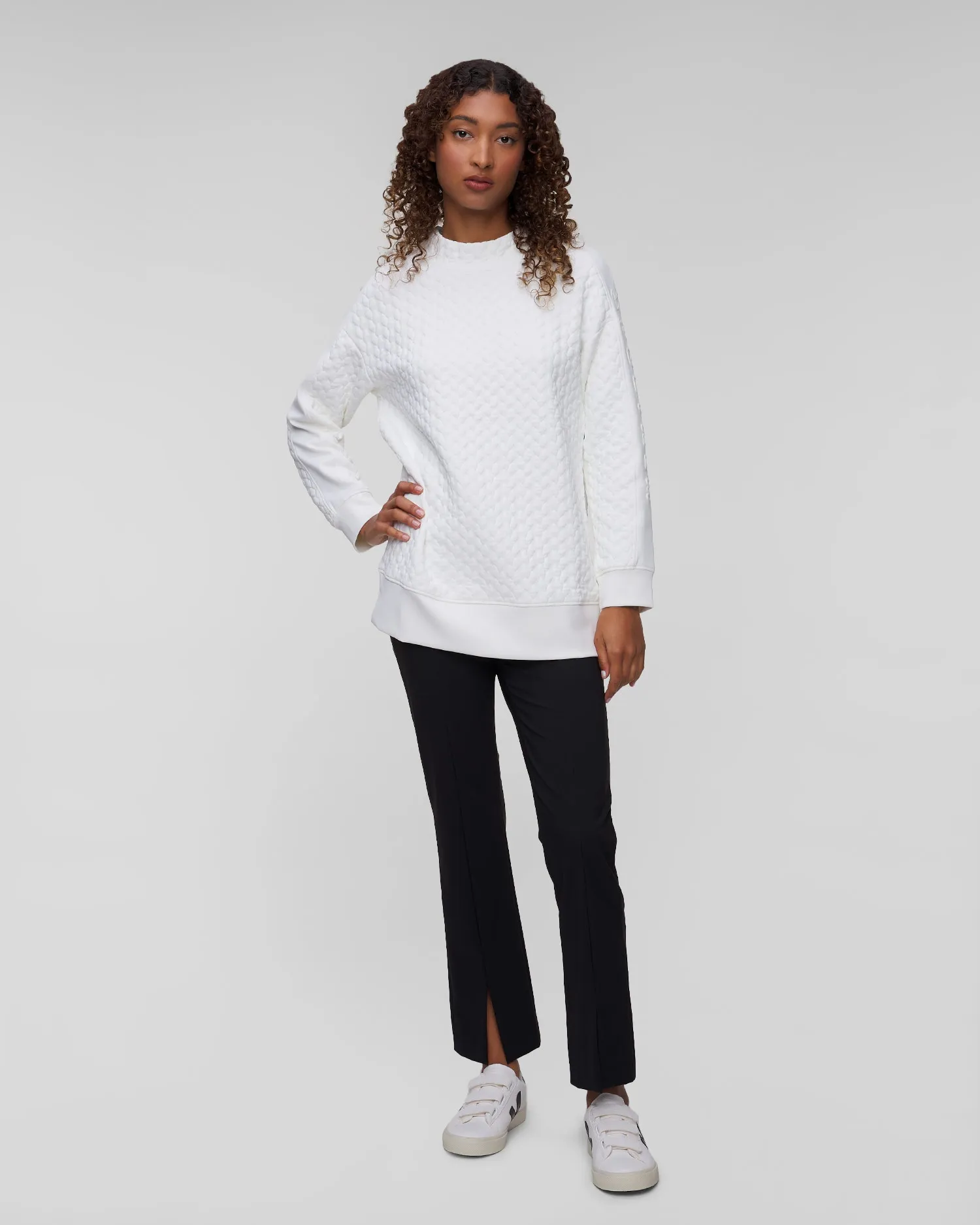 Women's white sweatshirt Sportalm 1854006740-2