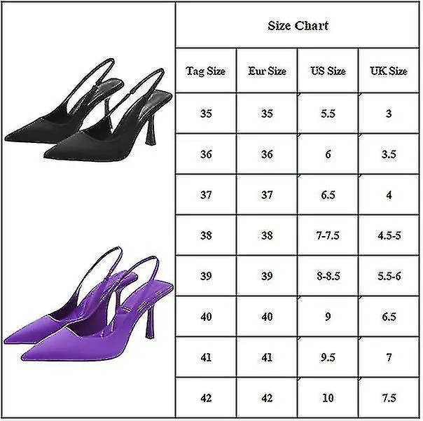 Women's Pointed Toe Heels Sandals Party Ankle Strap Slingback Stiletto High Heels Slip On Mules Shoes-41-Red