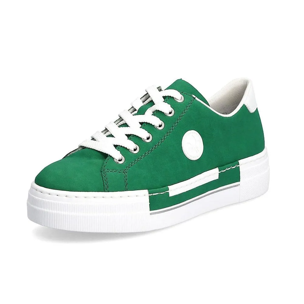 Rieker Women's Green Chunky Casual Trainers