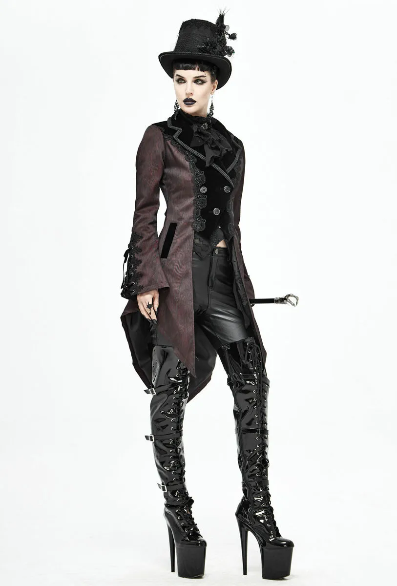 Women's coat DEVIL FASHION CT17102 Metal-shop