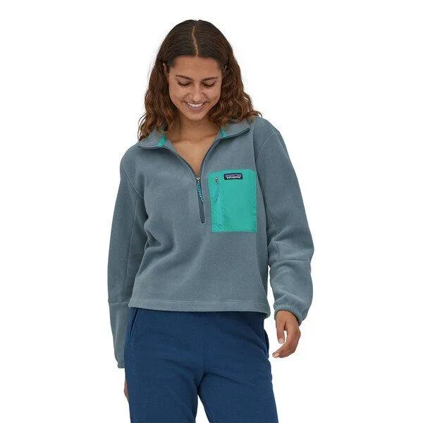 Women's Patagonia Microdini Half Zip Pullover | Fleeces & Midlayers UK