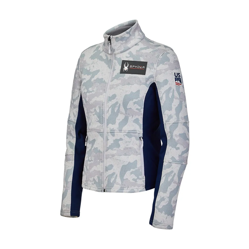 Womens Snow Camo Full Zip Jacket - USA Encore Collection (2021)