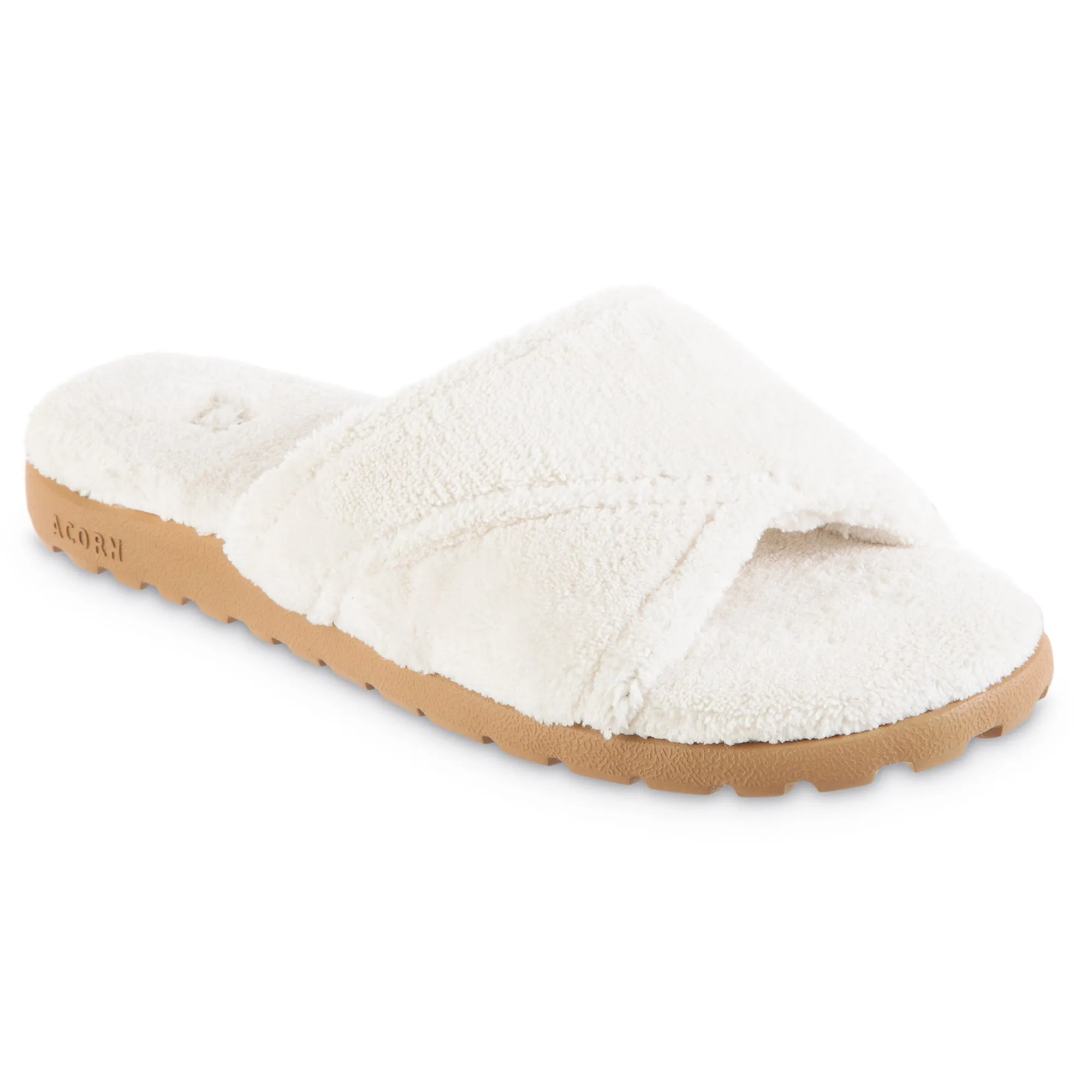 Women's Sunday Spa Cross Wrap Slide with Everywear® Comfort