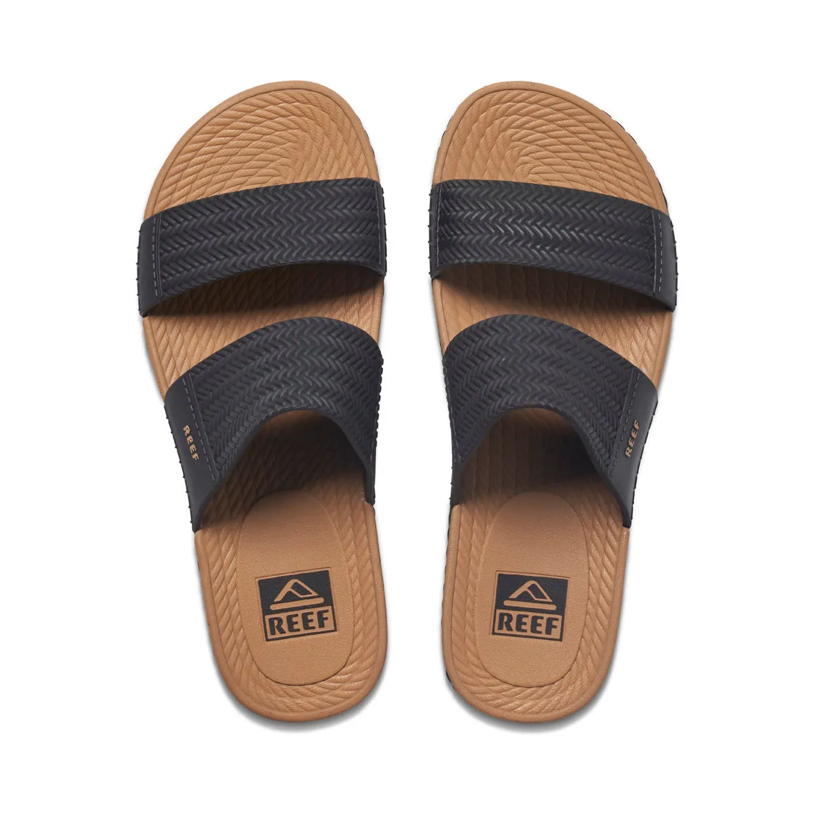 Black and Tan Water Vista Women's Slide