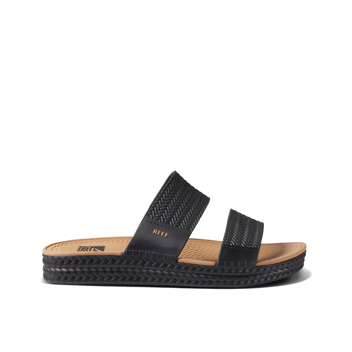 Black and Tan Water Vista Women's Slide