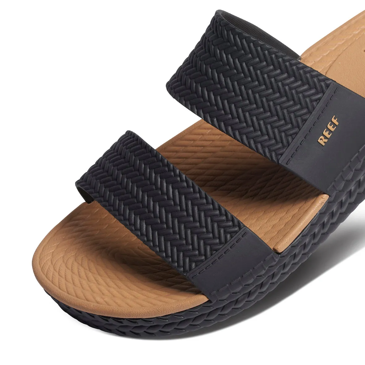 Black and Tan Water Vista Women's Slide