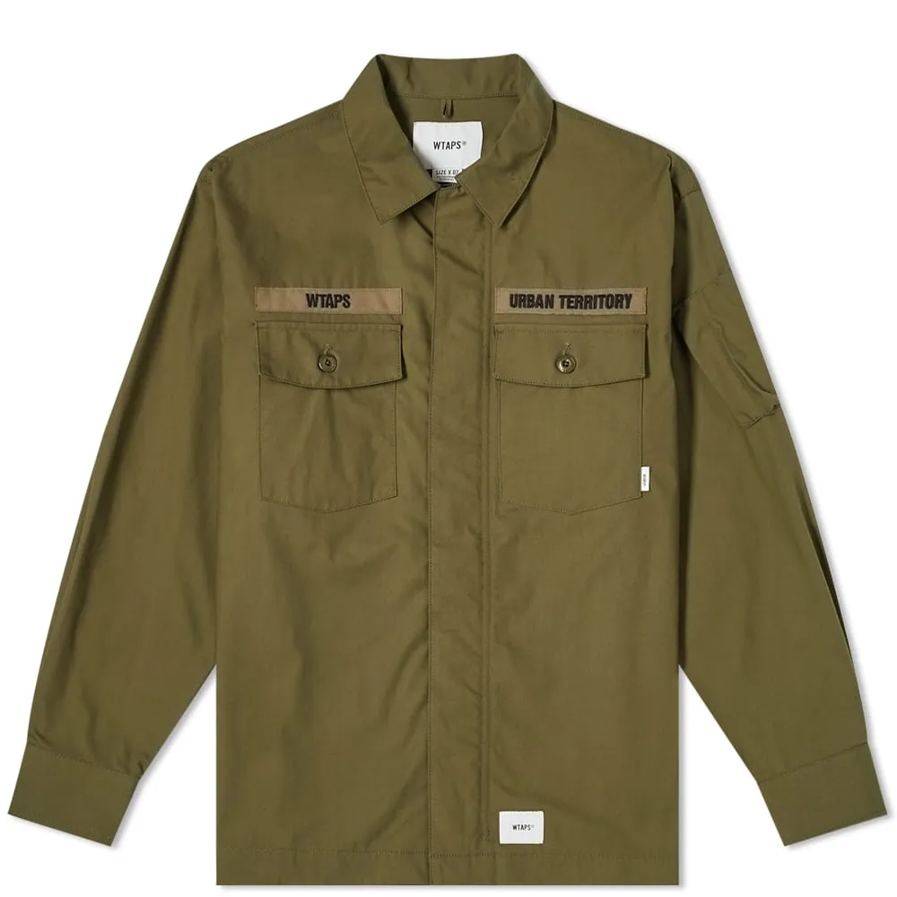 WTAPS Flyers Shirt JacketOlive Drab