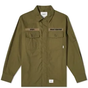 WTAPS Flyers Shirt JacketOlive Drab