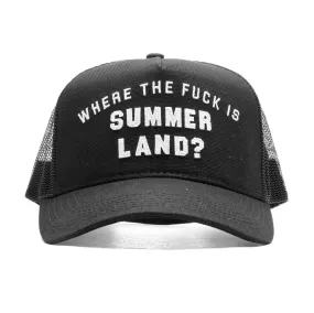 WTFS Trucker Hat - Black