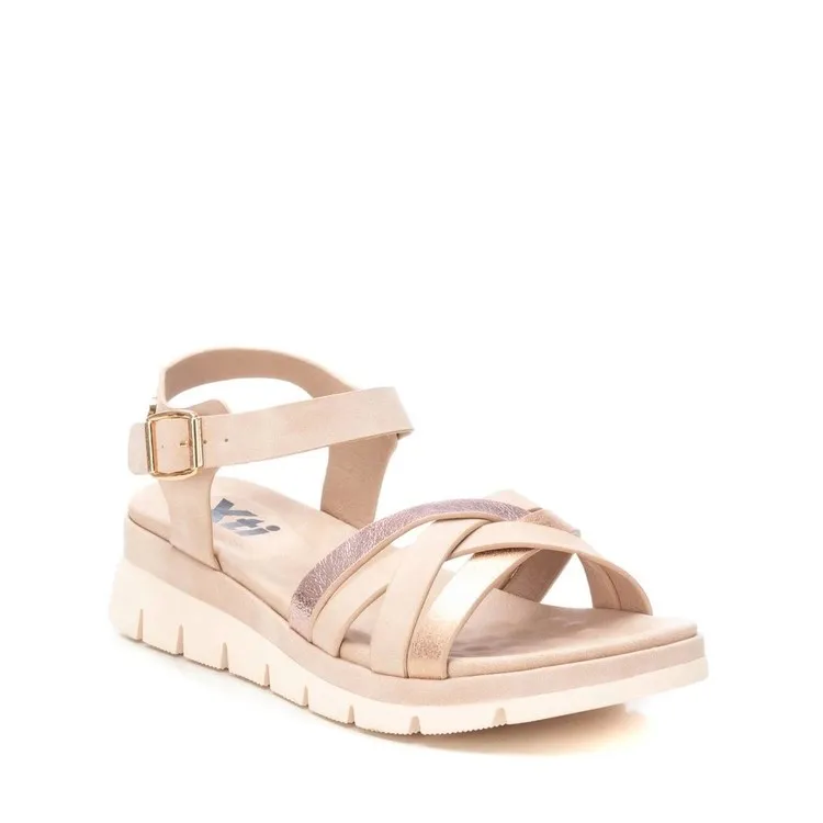 XTI 142704 Sandali Donna Flat Nude