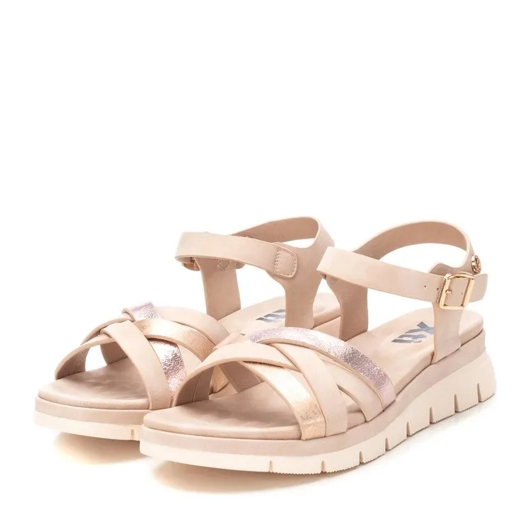 XTI 142704 Sandali Donna Flat Nude