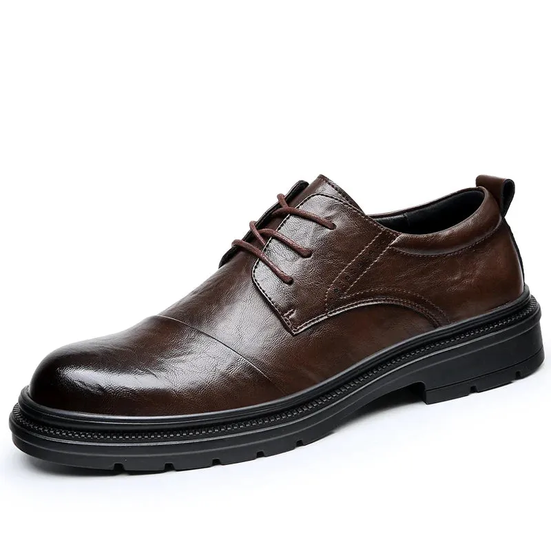 Yanghwa Textured Derby Commuter Shoes