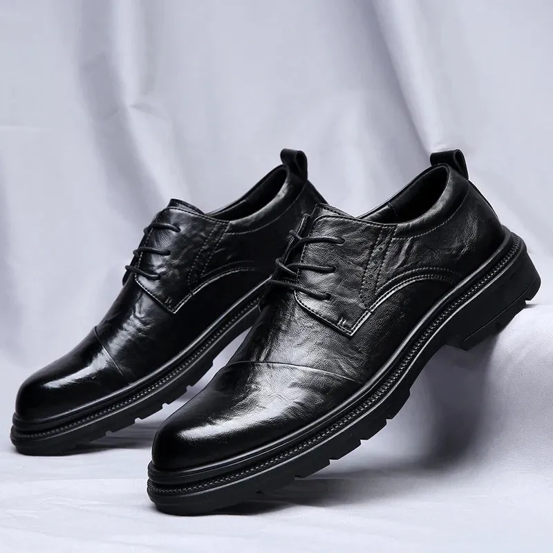 Yanghwa Textured Derby Commuter Shoes