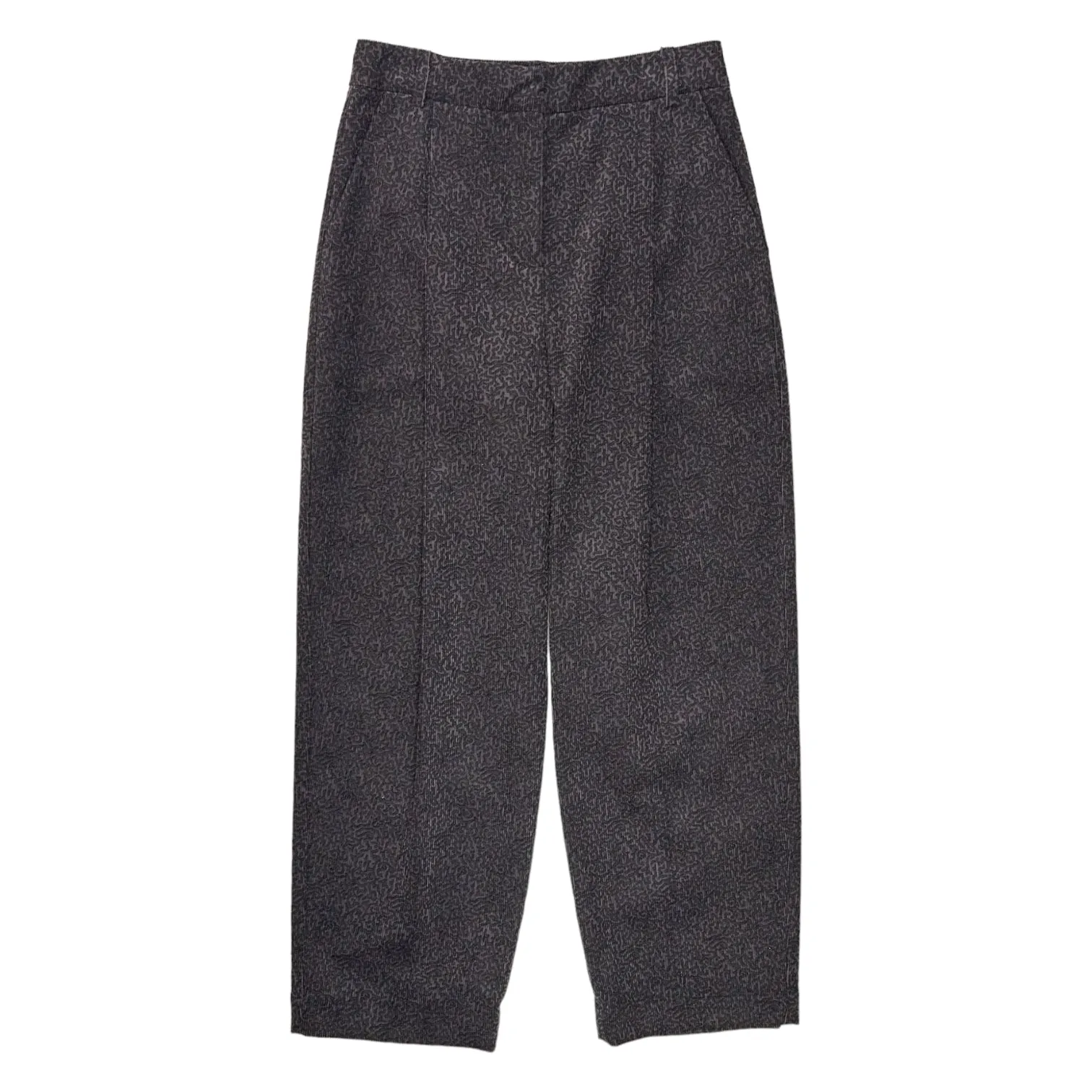 YMC Grey Squiggle Cord Trousers