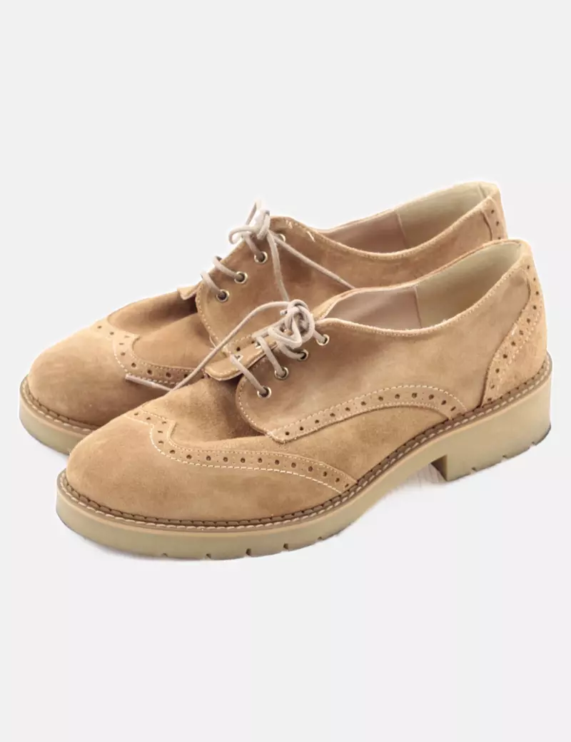 Zendra Suede Oxford Shoes