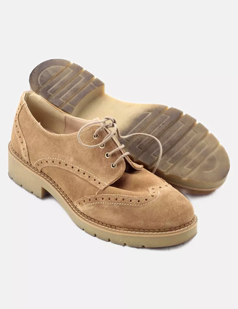 Zendra Suede Oxford Shoes