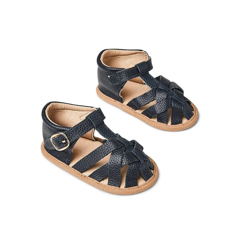 Zodiac Baby Sandal - Blue Leather