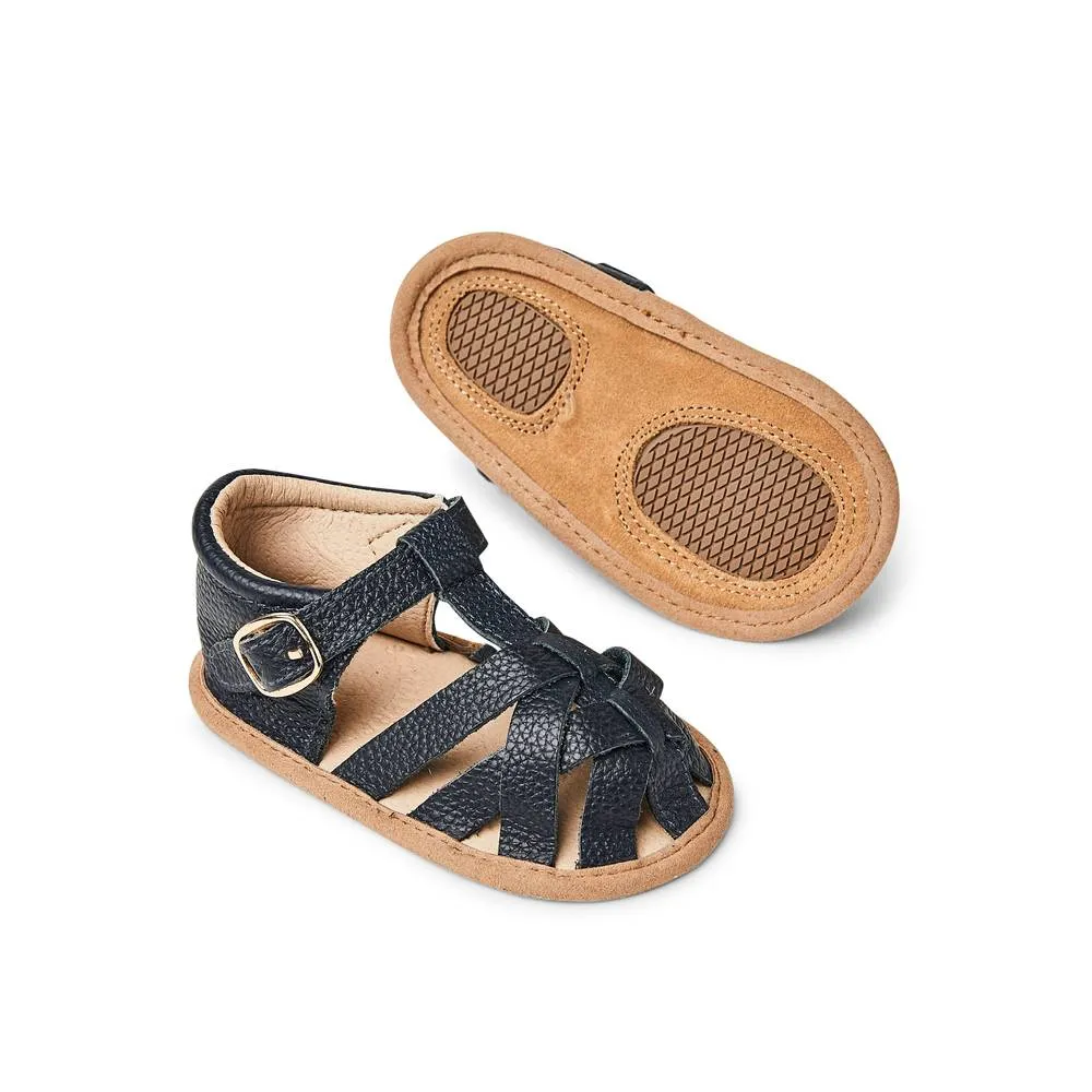 Zodiac Baby Sandal - Blue Leather