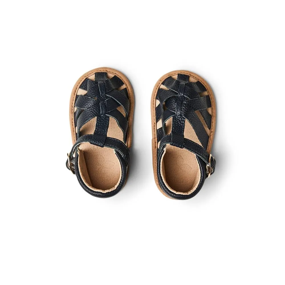 Zodiac Baby Sandal - Blue Leather