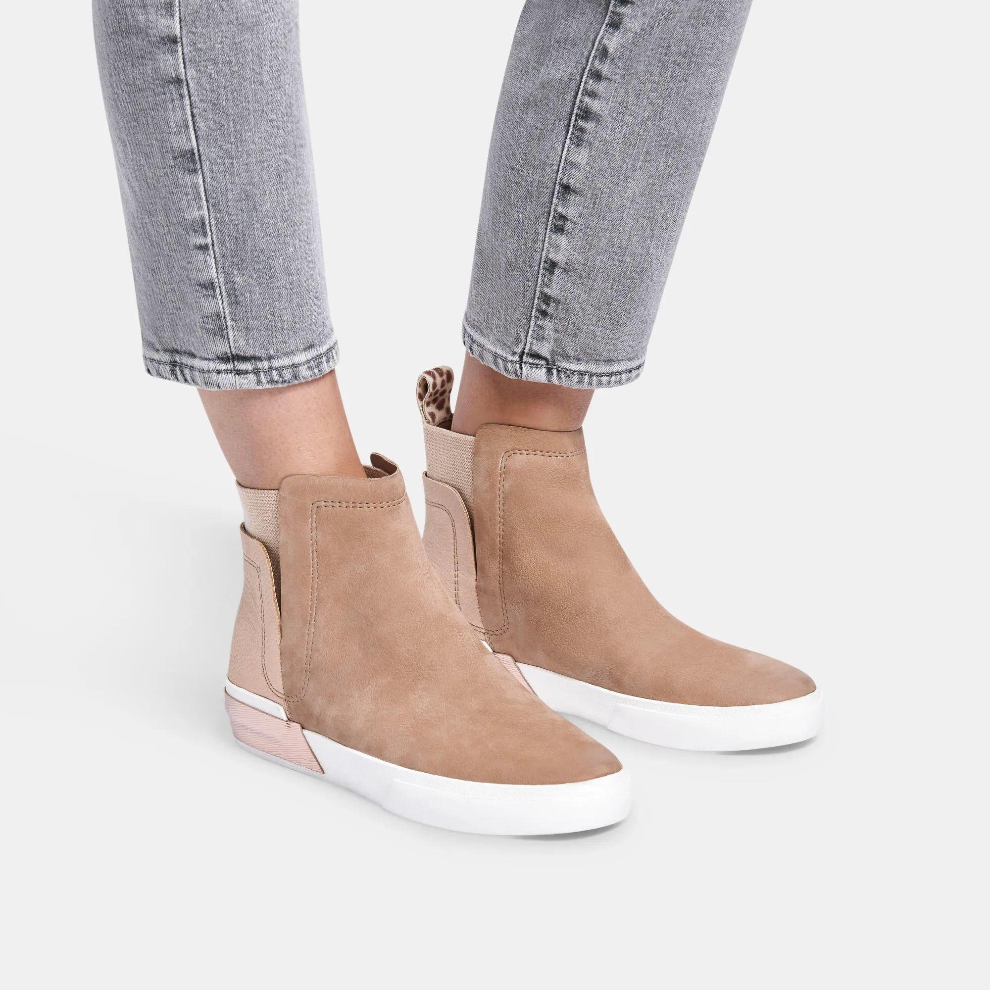 ZULMA SNEAKERS TAN MULTI NUBUCK - re:vita